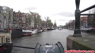 Mature amsterdam prostitute gets doggystyled